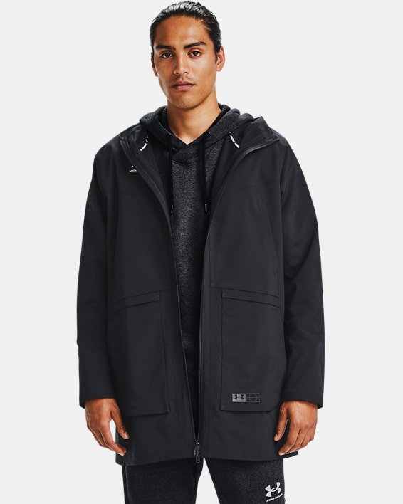 μπουφαν Under Armour UA Accelerate Terrace ανδρικα μαυρα / γκρι | qTGpbWxOiY4