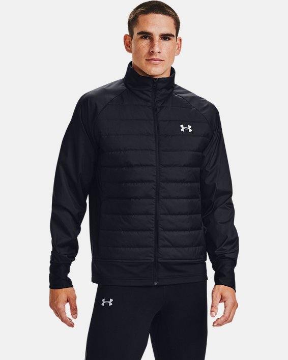 μπουφαν Under Armour UA Run Insulate Hybrid ανδρικα μαυρα | UOee7Umz9Zu