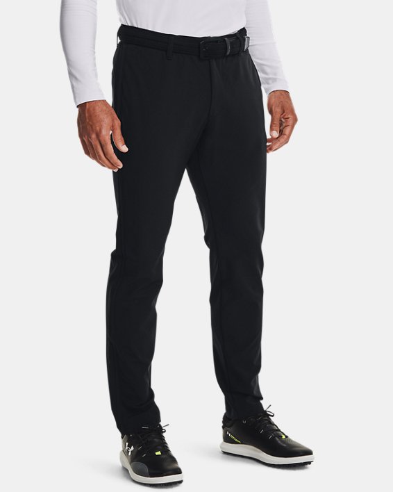παντελονι Under Armour ColdGear® Infrared Tapered ανδρικα μαυρα | hP3xJHTkL3A
