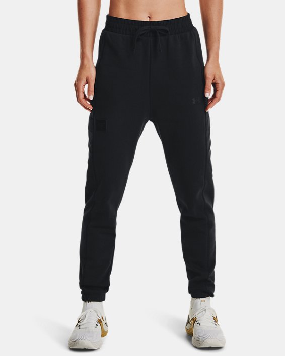 παντελονι Under Armour Project Rock Fleece γυναικεια μαυρα | ERUpgg82QBQ