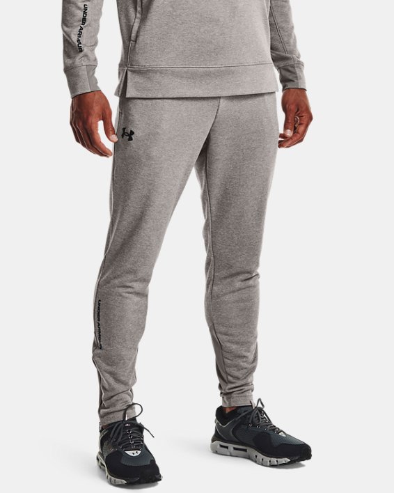 παντελονι Under Armour UA Armour Terry ανδρικα μαυρα | ESPEUI2gKM2