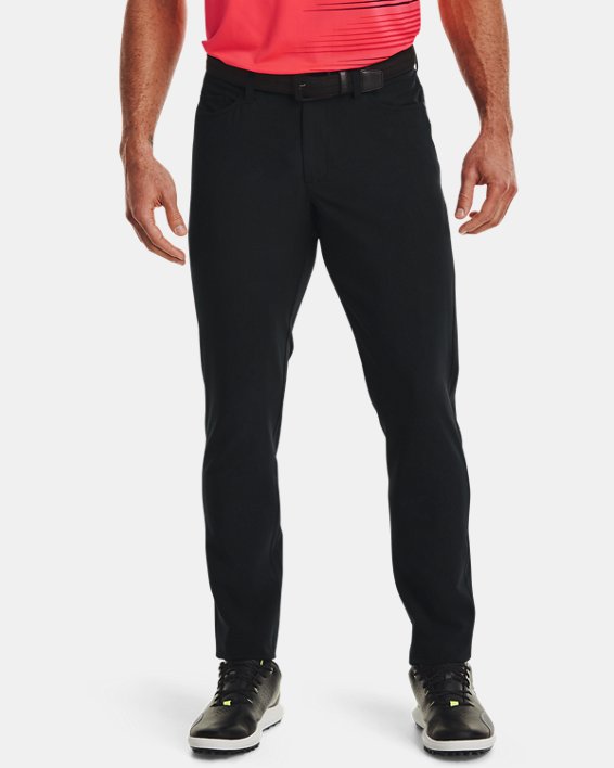 παντελονι Under Armour UA Drive 5 Pocket ανδρικα μαυρα / ασπρα | Mc6mgaFii2P