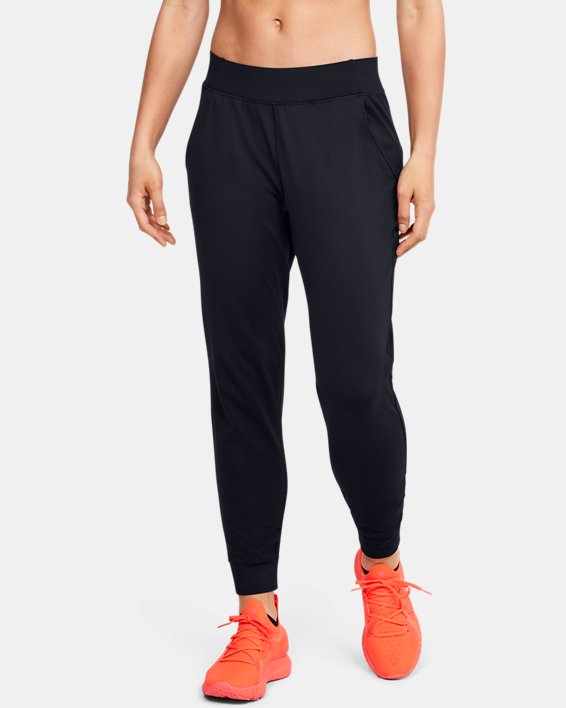 παντελονι Under Armour UA Meridian γυναικεια μαυρα / μεταλλικός ασημι | TW3RdKVuP4Q