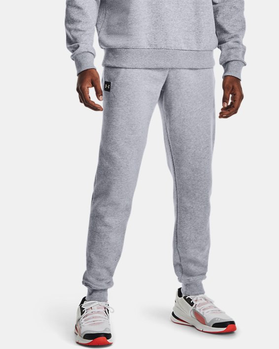 παντελονι Under Armour UA Rival Fleece ανδρικα γκρι μαυρα ασπρα | ePpVuEK91AS