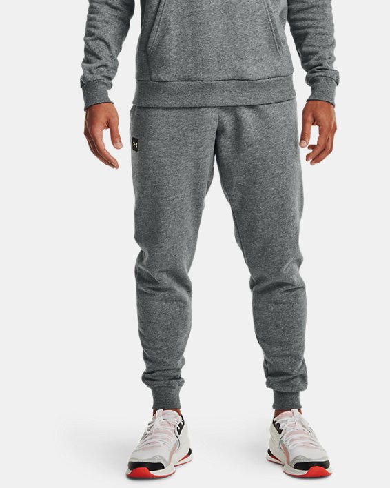 παντελονι Under Armour UA Rival Fleece ανδρικα γκρι μαυρα ασπρα | fkrDPMeY1CP