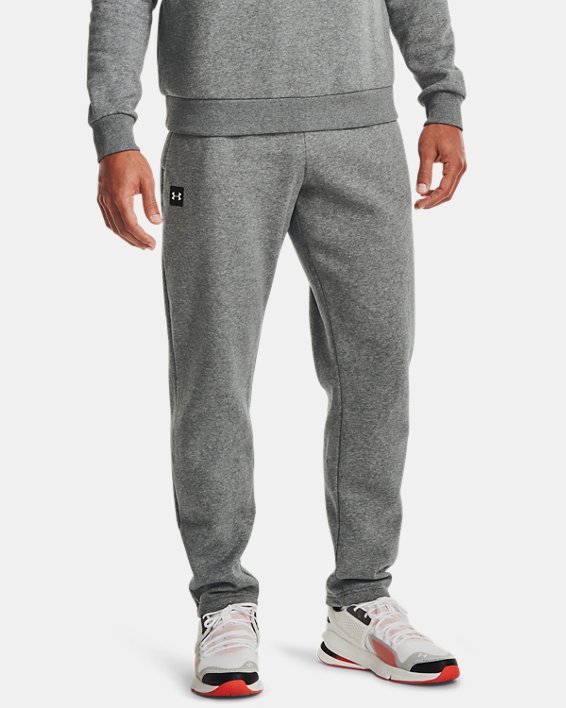 παντελονι Under Armour UA Rival Fleece ανδρικα γκρι μαυρα ασπρα | lu2huLNXy8g
