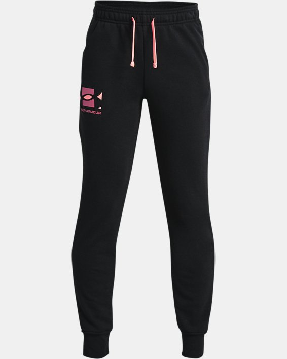 παντελονι Under Armour UA Rival Terry για αγορια μαυρα | dcTXzIHzMqL