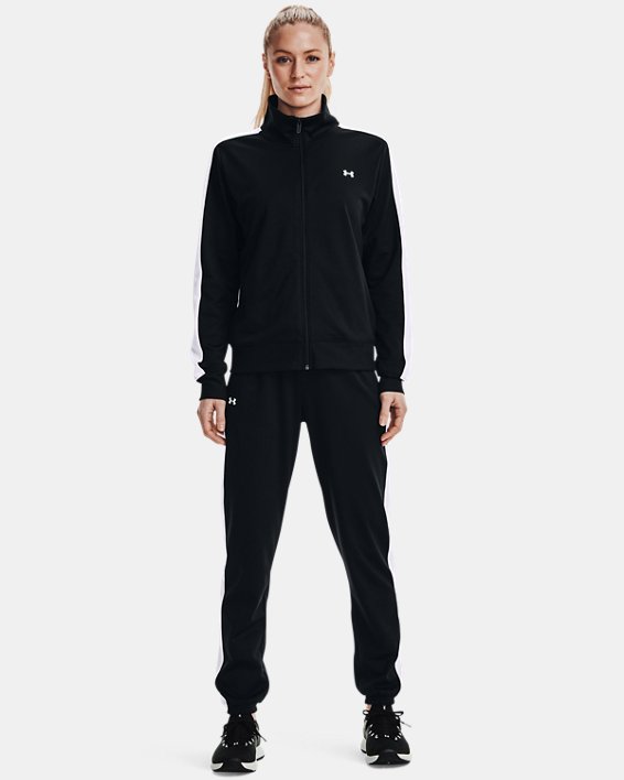 παντελονι Under Armour UA Tricot Tracksuit γυναικεια μαυρα / ασπρα | qgQa59Ti1Gz