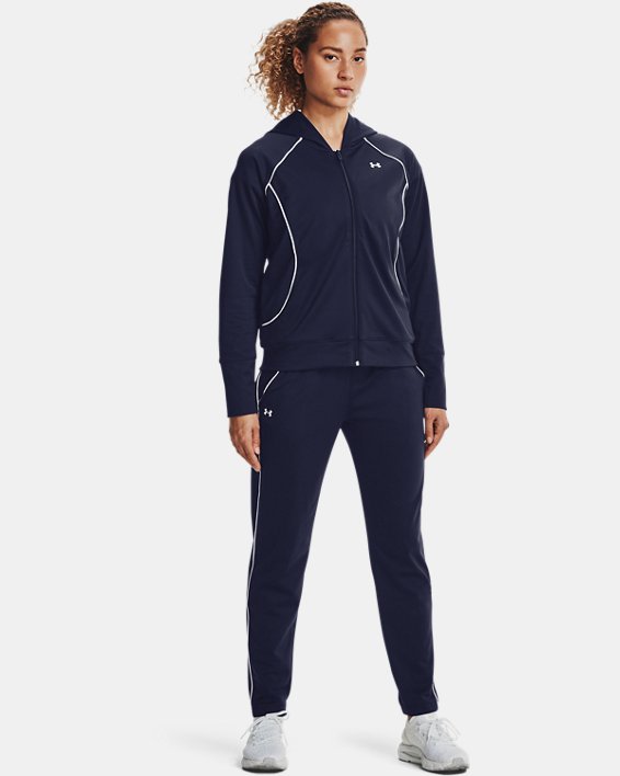 παντελονι Under Armour UA Tricot γυναικεια σκουρο μπλε / ασπρα | gLnZX6R6P66