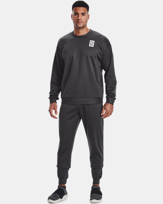 παντελονι jogger Under Armour UA RECOVER™ ανδρικα μαυρα / ασπρα | 56acqwOtPRV