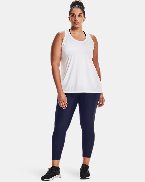 παντελονι για τρεξιμο Under Armour HeatGear® Armour No-Slip Waistband Ankle γυναικεια σκουρο μπλε /