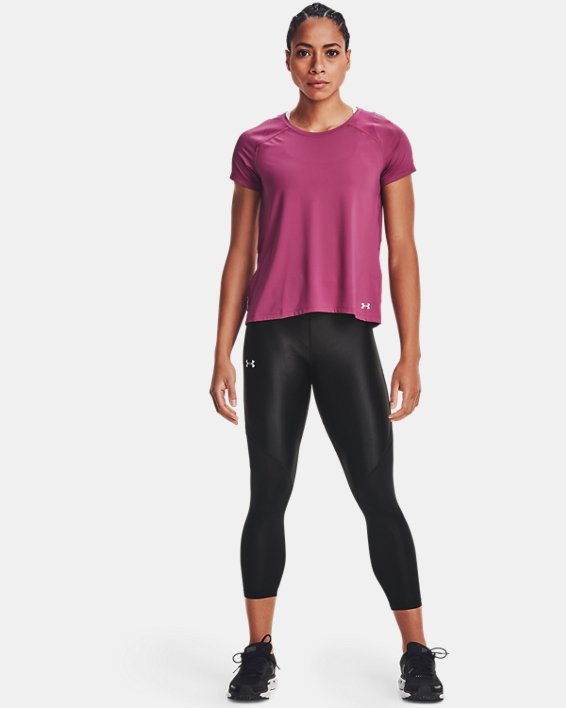 παντελονι για τρεξιμο Under Armour UA Iso-Chill Run 7/8 Tights γυναικεια μαυρα | 3ANaXqC4LTZ