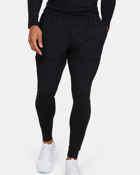 παντελονι για τρεξιμο Under Armour UA RUSH™ Fitted ανδρικα μαυρα | JQ8iRhYQFnQ