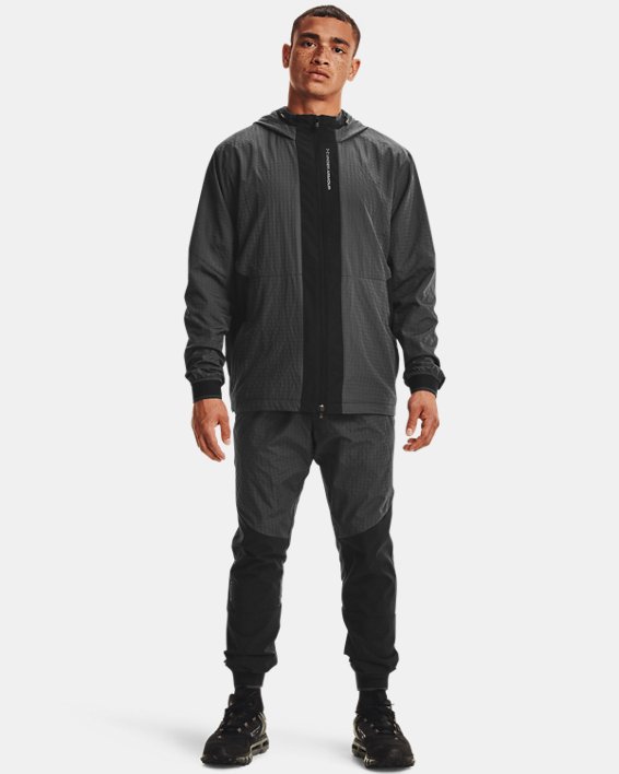 παντελονι για τρεξιμο Under Armour UA RUSH™ Legacy Woven ανδρικα μαυρα | uoir9iZ1yxA