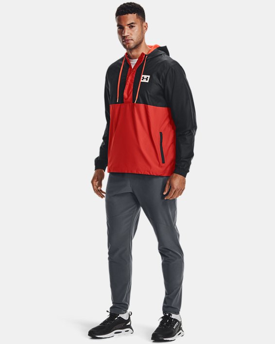 παντελονι για τρεξιμο Under Armour UA Stretch Woven ανδρικα γκρι / μαυρα | UlCg9Blxg3p