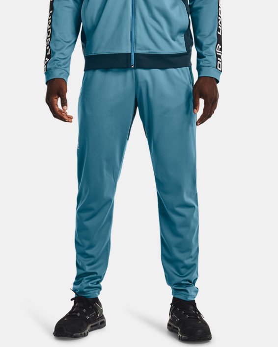 παντελονι για τρεξιμο Under Armour UA Tricot tracking ανδρικα μπλε / γκρι | AcXg9Ax2mRT