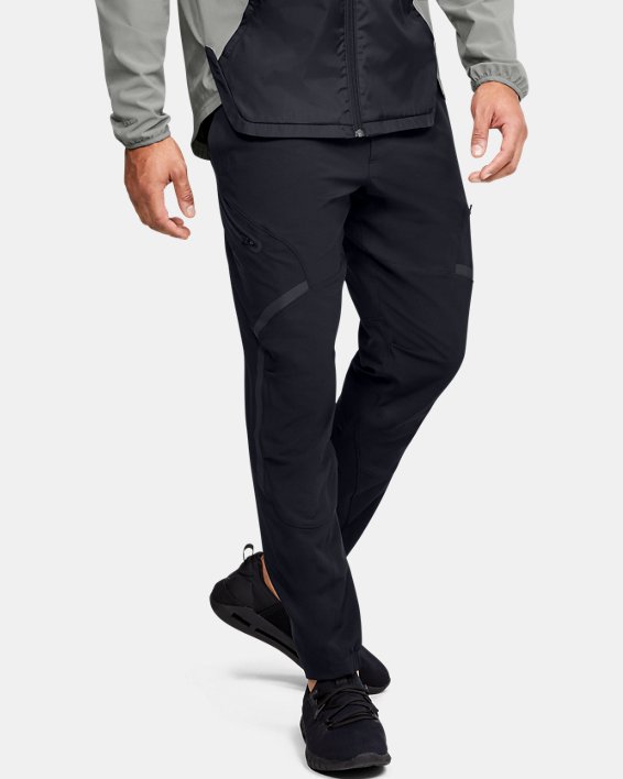 παντελονι για τρεξιμο Under Armour UA Unstoppable Cargo ανδρικα μαυρα | TWSGG2c4LcD