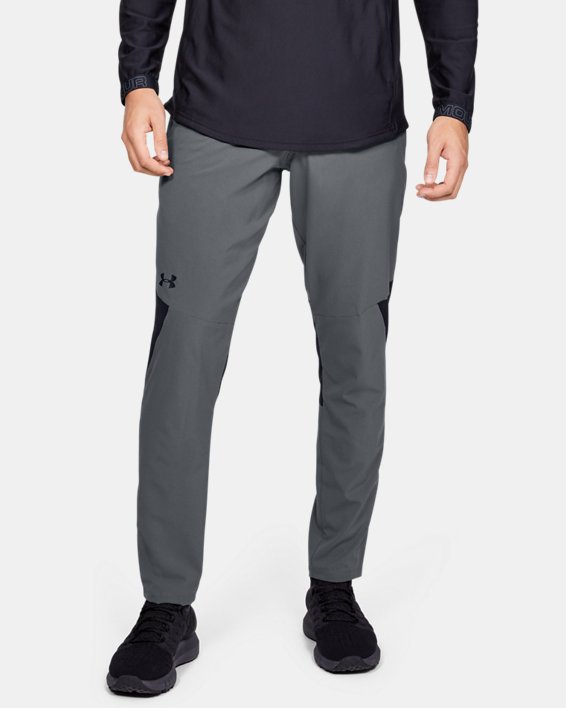 παντελονι για τρεξιμο Under Armour UA Vanish Woven ανδρικα γκρι / μαυρα | QnJpgdcgPR6