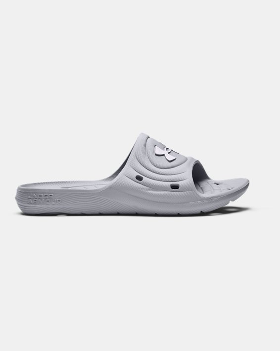 παντοφλεσ Under Armour UA Locker IV ανδρικα γκρι / ασπρα | YEdfWDqs5Ig