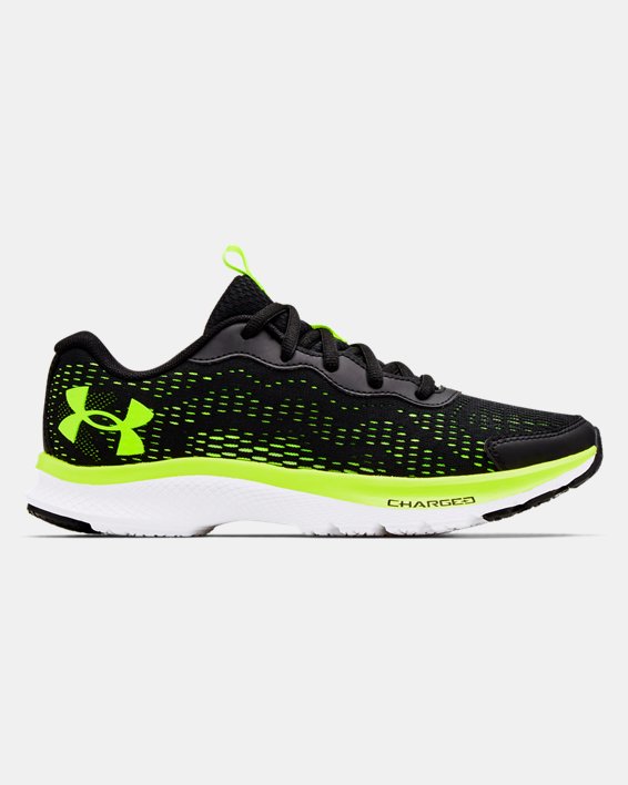 παπουτσια για τρεξιμο Under Armour Grade School UA Charged Bandit 7 για αγορια μαυρα / ασπρα | Aj4mO