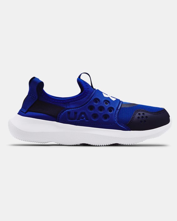παπουτσια για τρεξιμο Under Armour Grade School UA Runplay για αγορια μπλε ρουά / ασπρα | XCKHnZu322