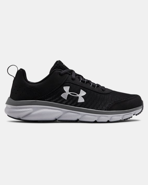 παπουτσια για τρεξιμο Under Armour Grade School UA Assert 8 για αγορια μαυρα / γκρι | iaIeucLXLJO