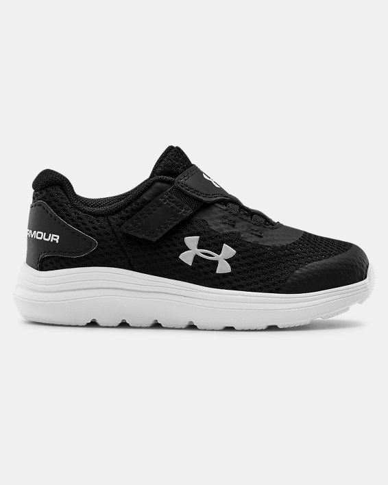 παπουτσια για τρεξιμο Under Armour Infant UA Surge 2 AC για κοριτσια μαυρα / ασπρα | 3SwyeUusF99