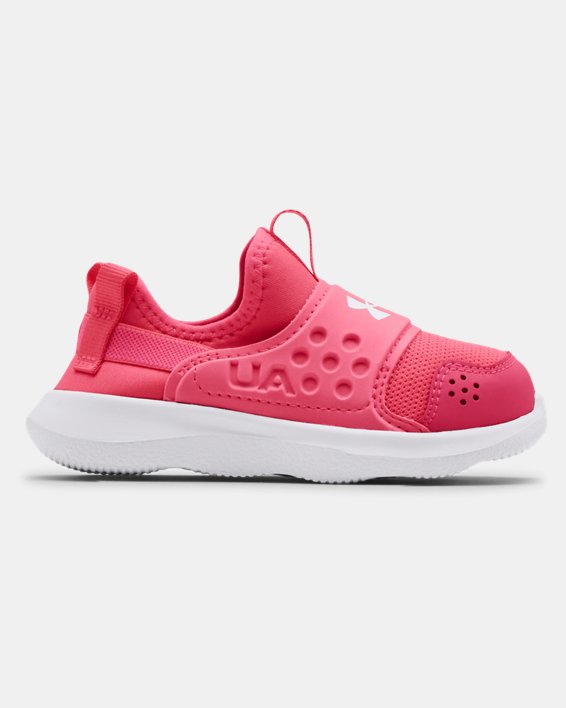 παπουτσια για τρεξιμο Under Armour Infant UA Runplay Shoes για κοριτσια ροζ / ασπρα | jhkedAHHdqo