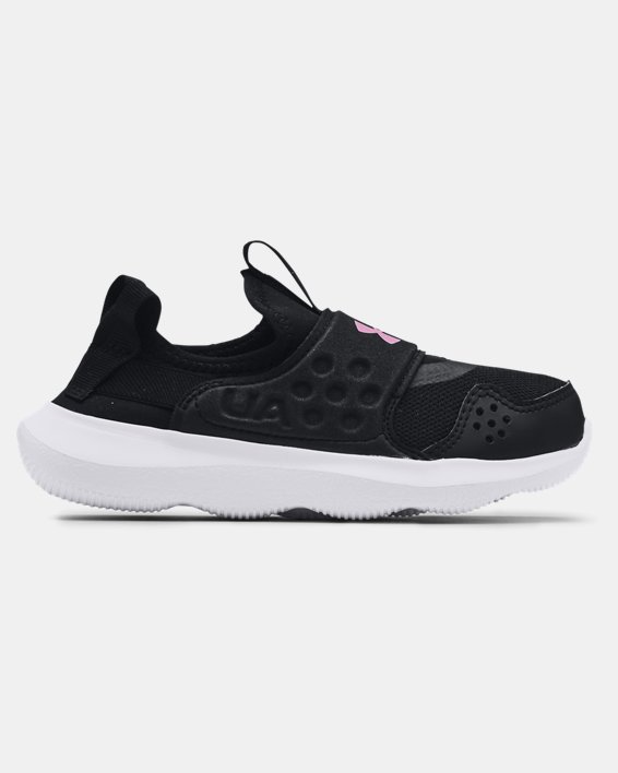 παπουτσια για τρεξιμο Under Armour Pre-School UA Runplay για κοριτσια μαυρα / ασπρα | AtoJz57wSqu