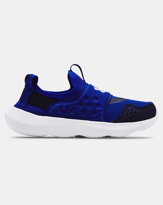 παπουτσια για τρεξιμο Under Armour Pre-School UA Runplay για αγορια μπλε ρουά / ασπρα | JCVoLZOiQ2f