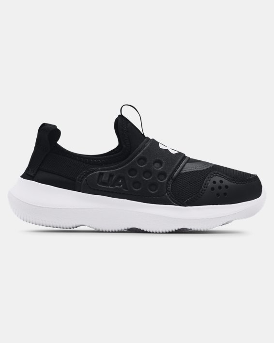 παπουτσια για τρεξιμο Under Armour Pre-School UA Runplay για αγορια μαυρα / ασπρα | eH35eyfL62z