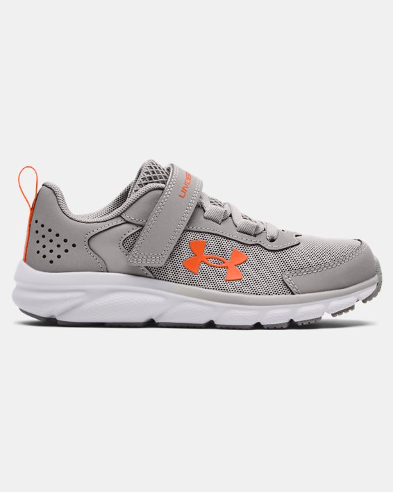 παπουτσια για τρεξιμο Under Armour Pre-School UA Assert 9 AC για αγορια γκρι / ασπρα | nVxawaRlieY