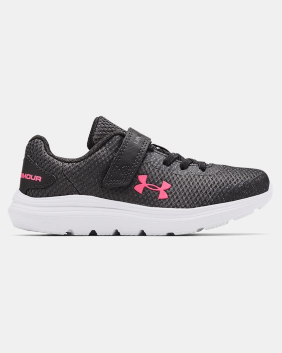 παπουτσια για τρεξιμο Under Armour Pre-School UA Surge 2 AC για κοριτσια γκρι / ασπρα | qpazwLFqYxI