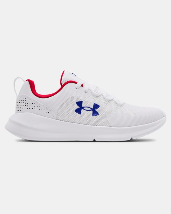 παπουτσια για τρεξιμο Under Armour UA Essential Sportstyle Shoes ανδρικα ασπρα / μπλε ρουά | fAAImY7