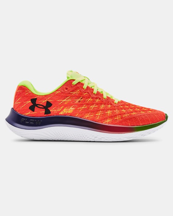 παπουτσια για τρεξιμο Under Armour UA Flow Velociti Wind NRG ανδρικα κοκκινα / κίτρινα | COOPATVYgmq