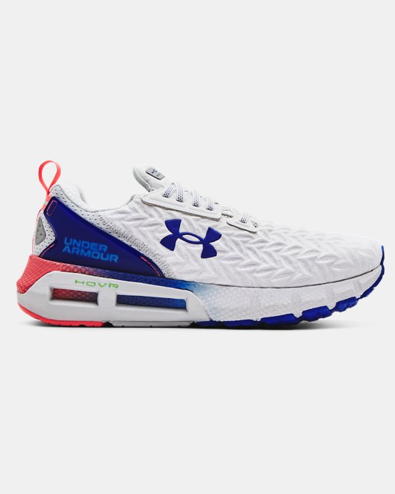 παπουτσια για τρεξιμο Under Armour UA HOVR™ Mega 2 Clone ανδρικα ασπρα / μπλε ρουά | NM2PPNPEr6U