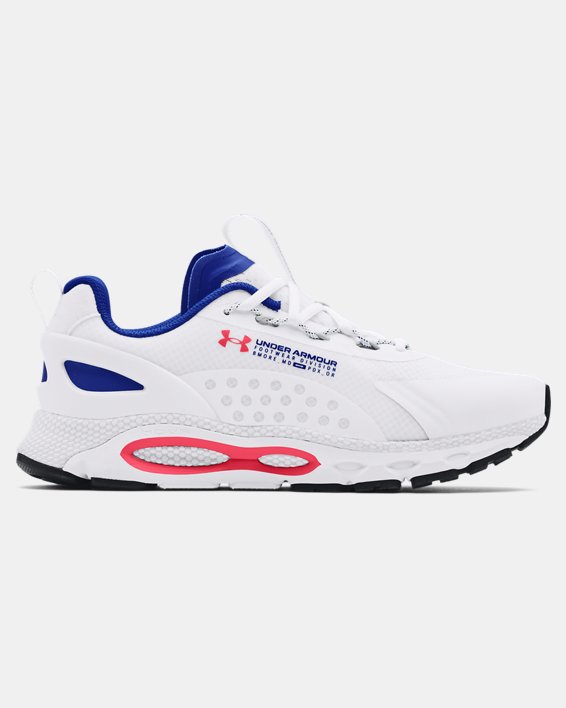 παπουτσια για τρεξιμο Under Armour Unisex UA HOVR™ Infinite Summit 2 ανδρικα ασπρα / μπλε ρουά | BRb