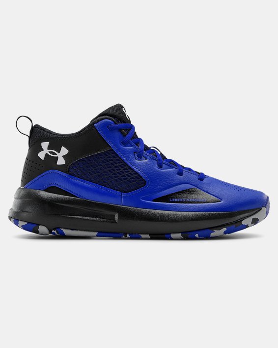 παπουτσια μπασκετ Under Armour Adult UA Lockdown 5 γυναικεια μπλε ρουά / μαυρα | Xk43mwlaUOp