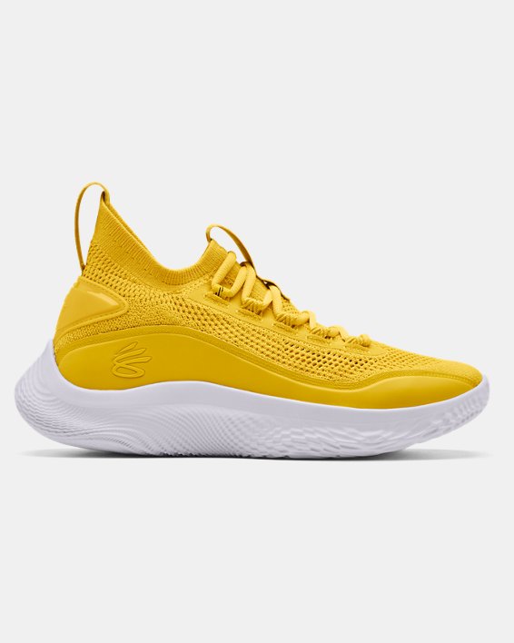 παπουτσια μπασκετ Under Armour Curry Flow 8 ανδρικα ασπρα | 2xD2a7VntoR