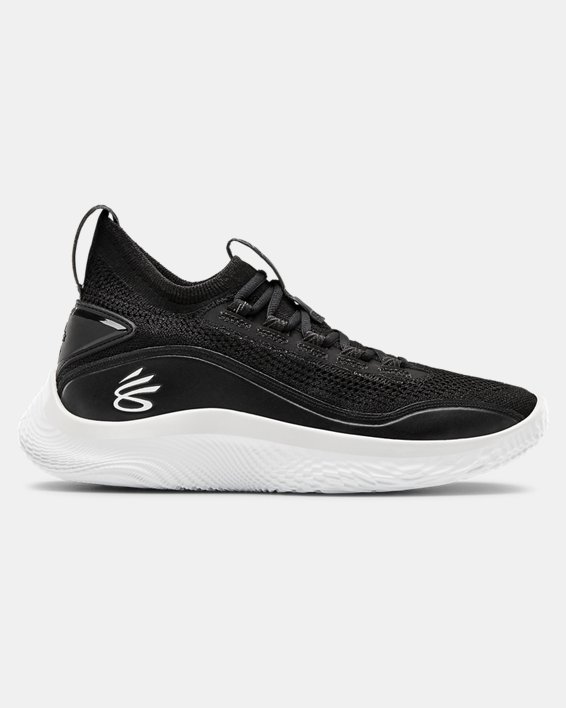 παπουτσια μπασκετ Under Armour Curry Flow 8 ανδρικα μαυρα / ασπρα | 5CJjY8KnZEq