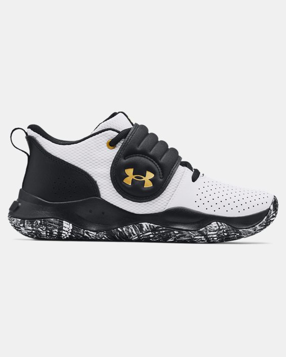 παπουτσια μπασκετ Under Armour Grade School UA Zone BB για κοριτσια ασπρα / μαυρα | NfhFvRNizOE