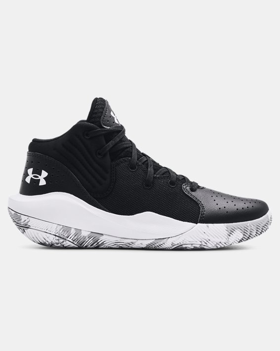 παπουτσια μπασκετ Under Armour Grade School UA Jet '21 για κοριτσια μαυρα / ασπρα | gbVCCu4dYZD