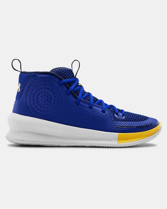παπουτσια μπασκετ Under Armour UA Jet ανδρικα μπλε ρουά / ασπρα | HpwNVvBatWg