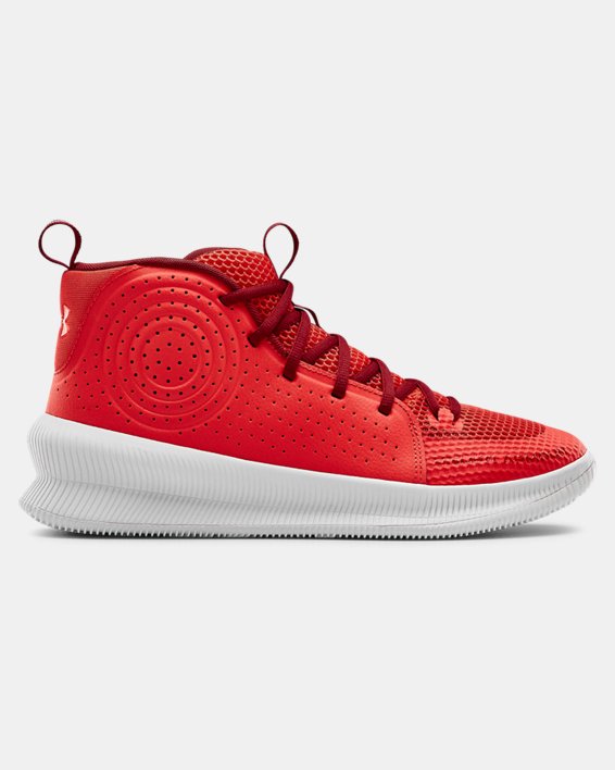 παπουτσια μπασκετ Under Armour UA Jet ανδρικα κοκκινα / ασπρα | xaD92hJV96s