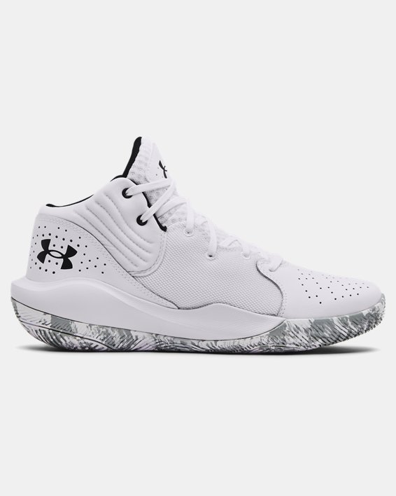 παπουτσια μπασκετ Under Armour Unisex UA Jet '21 γυναικεια ασπρα / μαυρα | 2GTLo38LSDu