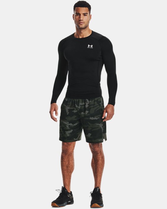ρουχα για τρεξιμο Under Armour HeatGear® Armour ανδρικα μαυρα / ασπρα | I7rZAXZNJi7