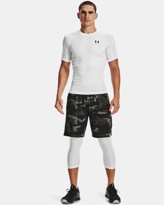 ρουχα για τρεξιμο Under Armour HeatGear® Armour ανδρικα ασπρα / μαυρα | LDybhYcbIve