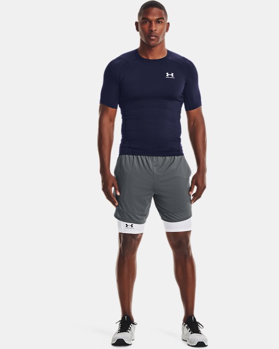 ρουχα για τρεξιμο Under Armour HeatGear® Armour ανδρικα σκουρο μπλε / ασπρα | qXgpKVCSeNe
