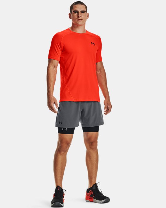 ρουχα για τρεξιμο Under Armour HeatGear® Armour Fitted ανδρικα κοκκινα / μαυρα | qZABCCGLyyq