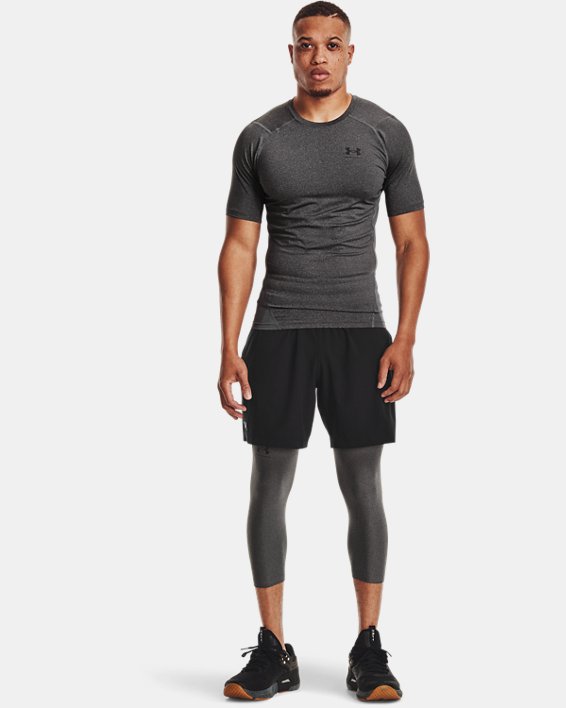 ρουχα για τρεξιμο Under Armour HeatGear® Armour ανδρικα σκούρο γκρι / μαυρα | w4Pqr1LhCKa